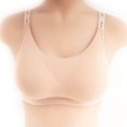 thumbnail image 7 of Women's High Support Sports Bra Padded Wireless Bralette Removable Cups Moisture Wicking Breathable Top Everyday Wear, 7 of 7