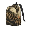 thumbnail image 1 of Disketp Surreal Brain Tree print Canvas Backpack Lightweight Travel Daypack Student Rucksack Laptop Backpack-Small, 1 of 5