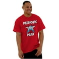 thumbnail image 3 of USA American Patriotic Papa Smurf Men's Graphic T Shirt Tees Brisco Brands X, 3 of 6