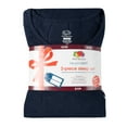 thumbnail image 6 of Fruit of the Loom Women's Beyond Soft Long Sleeve Top & Fleece Bottom Pajama Set, Sizes S-4X, 6 of 9