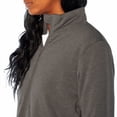 thumbnail image 3 of Three Dots Women's Size S Quilted Step Hem Knit Jacket Gray, 3 of 4