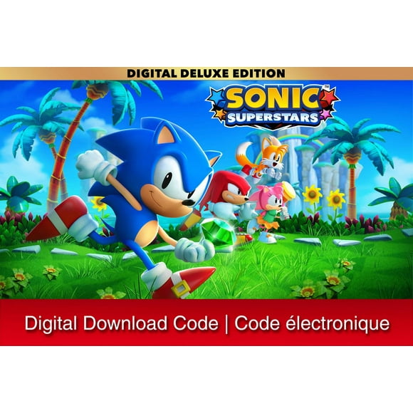SONIC SUPERSTARS Digital Deluxe Edition featuring LEGO - Nintendo Switch [Digital Code]