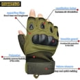thumbnail image 2 of Wolfrail FOGEMTROP Tactical Gloves. Military Combat Gloves with Hard Knuckles. Suitable for Hunting. Shooting Training. Paintball. Motorcycle. Work. Driving. Riding. Fishing, 2 of 5