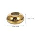 thumbnail image 5 of unbranded 20Ud Espaciadoras De Acero Inoxidable Dorado Con Acabado Para Proyectos De Artesanía, 5 of 6