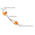 thumbnail image 3 of SPOT Press & Pull 2-in-1 Interactive Ball and Rope Tug Dog Toy, 3 of 6