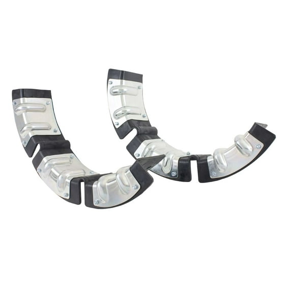 Heavy Duty Metal Coil Protector w/Flexible Rubber (Sold as a Pair)