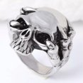 thumbnail image 3 of GKNET 20pcs Dragon Claw Skull Skeleton Alloy Men's Ring Gothic Demon Silver Biker, 3 of 7