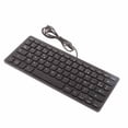 thumbnail image 3 of Small USB Wired Keyboard, 78 Key Mute Ultra Thin Wired Mini USB Interface Desktop Computer Language Keyboard, 3 of 7