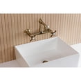 thumbnail image 2 of Kingston Brass KS7253BEX Essex Double-Handle 2-Hole Wall Mount Bathroom Faucet in Antique Brass, 2 of 8