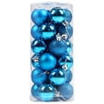 thumbnail image 2 of QIPOPIQ Decorations Tree Christmas Balls Christmas Pendants Colored Centimeters Christmas Balls Bright Plastic Winter Christmas Home Decor Gift Clearance New Year, 2 of 2