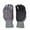 Grey and Black, variant on G & F Work Gloves 6003 Cowhide Leather, Straight Thumb, Gender Unisex, 3 Pairs, Size Large