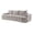 Camel, variant on 100" Extra Large Curved Sectional Sofa 3-Seat Cloud Boucle Couch Oversized Compressed Sofa for Living Room