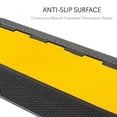 thumbnail image 3 of Pyle PCBLCO28 Multi-Channel Cable Protective Cover Ramp with Cord & Wire Concealment Protection Track, 3 of 8