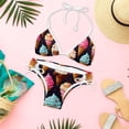 thumbnail image 6 of Ice Cream Detachable Sponge Adjustable Strap Bikini Set Two-Pack Swim Suit Swimsuits Bikini, 6 of 6