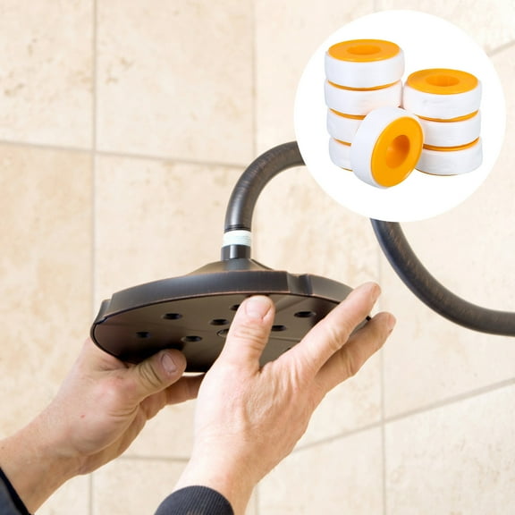 Masteelf 8 Rolls Thickened Waterproof Sealant Tape Convenient Leak Repair Adhesive Hose Sealing Tape For Plumbing Anti Leak Water Proof Tape For Outdoor Use