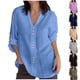 thumbnail image 1 of Sudadera con capucha de lino,Cárdigan con capucha y cuello en V para mujer, suéter holgado de poliéster de manga larga, ropa informal de invierno para uso diario, sopatenor, 1 of 8