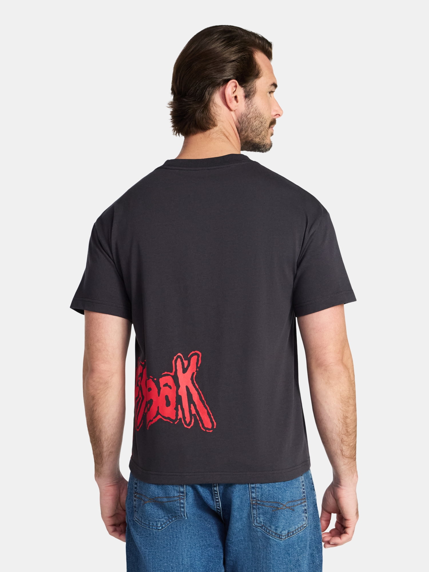 Korn Men's and Big Men's Cropped Graphic Tee, Sizes XS-3XL