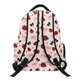 thumbnail image 2 of Aplkyhs Backpack for Kids 9-12 School Bag Pink Bow Ladybug Lightweight Water Resistant Bookbag for Daily School, 2 of 7