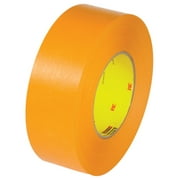 Angle View: T94625256PK Orange 1.5 Inch x 60 yds. 3M 2525 Flatback 9.5 Mil Tape CASE OF 6
