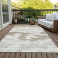 thumbnail image 6 of Addison Rugs Chantille Indoor/Outdoor Transitional Abstract Ivory Washable Rectangle Rug, 3' x 5', 6 of 6