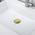 thumbnail image 4 of Bathroom Sink Drain without Overflow, Vessel Sink Lavatory Vanity Pop Up Drain Stopper, 304 Stainless Steel, 4 of 7