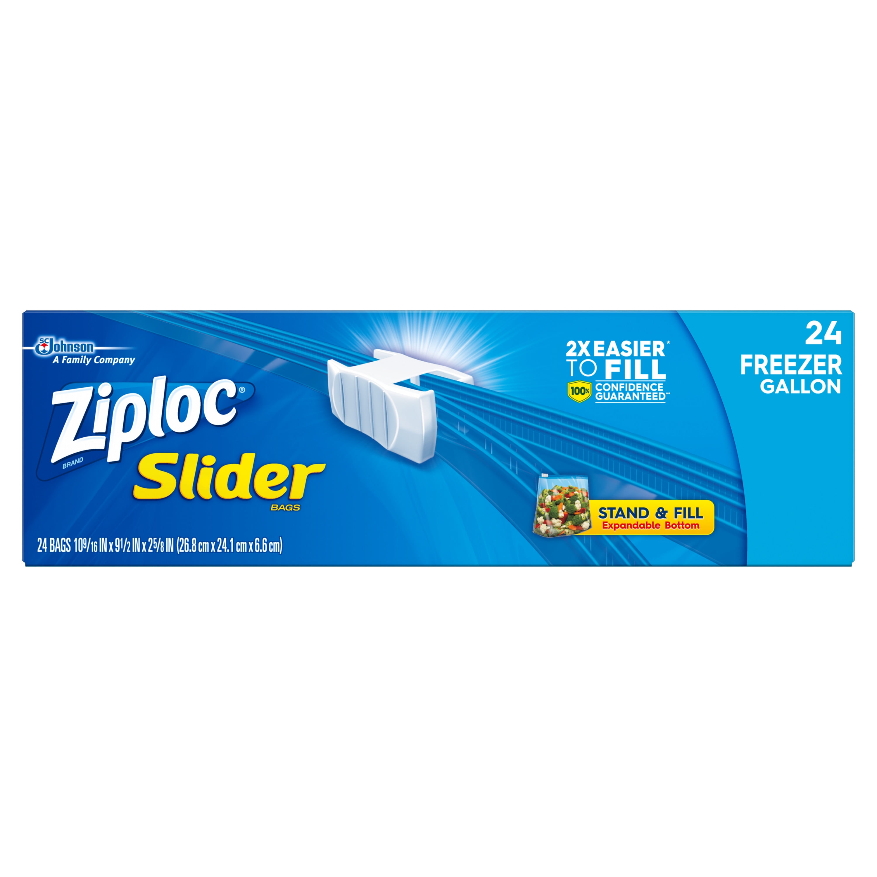 1 2 gallon ziploc bags walmart
