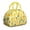 Yellow-67, variant on Golden Pineapple Lunch Box - Shimmering Metallic Accents, Insulated Cooler for Office/Special Occasions
