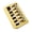 Golden, variant on Professional 6 String Electric Guitar Bridge Upgrade Set with 10.5mm Spacing and Tuning Stability 3 Color to Choose