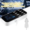 thumbnail image 1 of Adaptador Multipuerto Usb 8 Xihbxyly Cargador de Pared para Escritorio Estación Inteligente Pantalla Led, 1 of 1