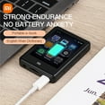 thumbnail image 2 of Xiaomi Lecteur MP3 Portable Bluetooth 5.0 Haut-Parleur Stéréo de Musique Mini Lecture Vidéo MP4 avec Écran LED Radio FM pour Baladeur, 2 of 7