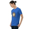 thumbnail image 4 of Lighthouse - I illuminate the dark Short-Sleeve Unisex T-Shirt (Royal, M), 4 of 6