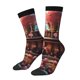 thumbnail image 1 of Balery fairy-tale-world-with-delicious-candy Calcetas Largas con Estampado para Hombre y Mujer – Suaves y Transpirables, Talla Única (US 5-11), 1 of 6