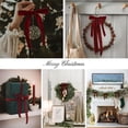 thumbnail image 6 of Christmas Bows Christmas Tree Decor Christmas Bows For Tree Ribbon Bows Christmas Decor Bows For Christmas Tree Velvet Bows For Christmas Tree Christmas Decorations, 6 of 7