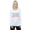thumbnail image 2 of Friends Womens Christmas Stocking Logo Sweatshirt, 2 of 3
