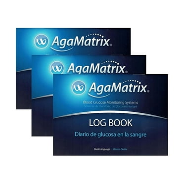 Accu Chek Log For Blood Glucose Testing Book [ 3 Pack] - Walmart.com