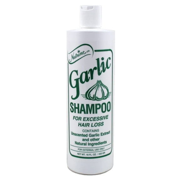 Champú de ajo Nutrine 16 oz. Sin perfume (paquete de 3)