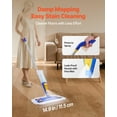 thumbnail image 2 of VEVOR Spray Mop,with 3 Washable Pads for Dry and Wet Floor Cleaning and a 27oz Refillable Water Tank, Microfiber Dust Wet Mop & Twisted Cotton Dry Mop, Commercial Home Use for Tiles/Vinyl/Wood Floor, 2 of 9