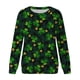 thumbnail image 3 of Gibobby Divertidas Sudaderas Sudadera con capucha de moda para mujer, camisa deportiva, informal de manga larga, camisa deportiva holgada de otoño (Glauco, XXL), 3 of 4