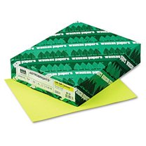 Neenah Paper 22641 Color Paper, 24lb, 8 1/2 x 11, Rocket Red, 500 Sheets