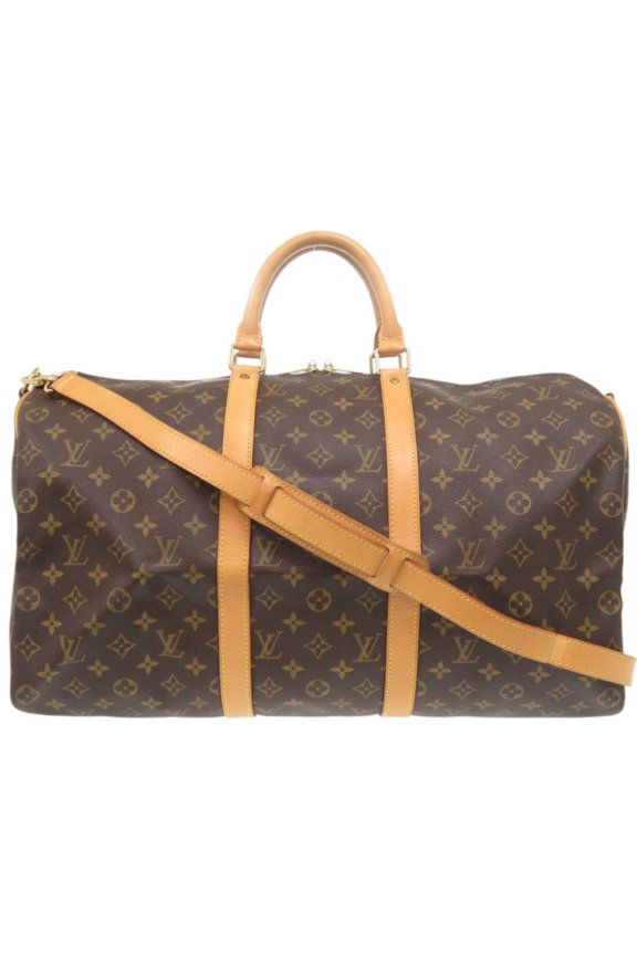 Pre-Owned Louis Vuitton Keepall Bandouliere 50 Monogram Boston Bag M41416 LV 0705LOUIS VUITTON