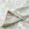 thumbnail image 2 of Home Soft Things Printed Microfiber Valance - Emma 2 Piece Set - Taupe - 60" x 18", 2 of 7