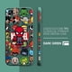 thumbnail image 3 of Case For Redmi Note 12 11 11T 11R 9 9S 8 7 7S PRO PLUS 4G 5G Simple Liquid silicone Case Marvel Cartoon Iron Spider-Man Poster, 3 of 5
