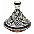 thumbnail image 3 of Moroccan Handmade Serving Tagine Exquisite Ceramic With Vivid colors Original 8 inches Across, 3 of 4