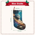thumbnail image 3 of Defioc Colorful Planet Universe for Christmas Stockings 18" Personalized Holiday Stocking for Family, Farmhouse Decor, Xmas Tree Decoration, 1 Pack, 3 of 7