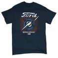 thumbnail image 5 of Ford F-100 Lightning Bolt Gear FoMoCo T-shirt Vintage Classic Pickup Truck 1953 Iconic Retro Emblem Men's Tee, 5 of 7