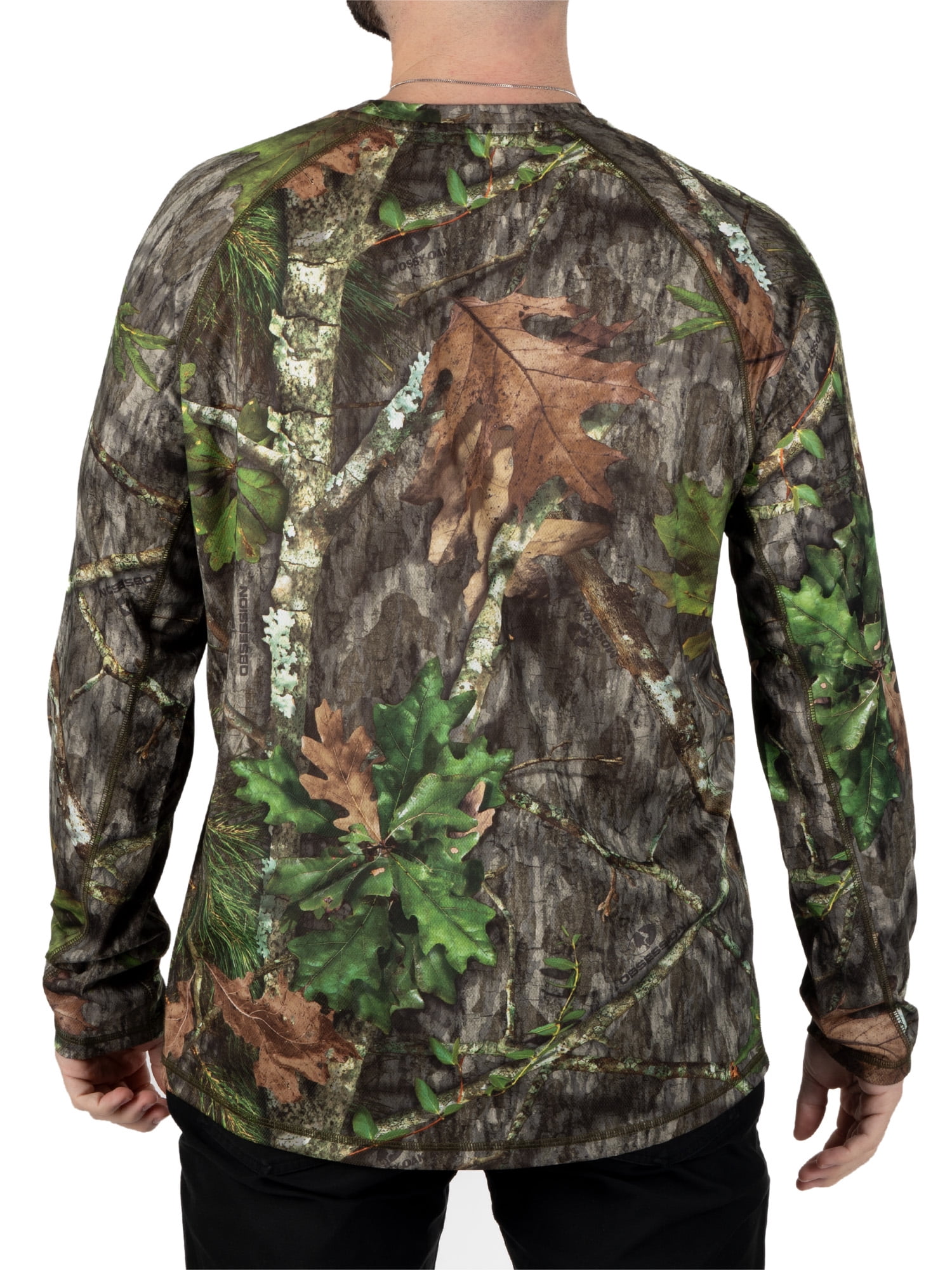 Mossy Oak Men's Camo Tee Turkey Hunting Performance Shirt, Sizes S-3XL