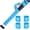 Faith Cross Blue/2pcs, variant on NestE-Baseball Bat Grip Tapes 1.5mm Precut and Full Adhesive Softball Grip Tape,Non-Slip Baseball Bat Wrap Tape Religious Cricket Batting Tape Replacement