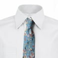 thumbnail image 2 of Colorful Necktie, Autumn Leaves Garden, Dress Tie, 3.7", Multicolor, by Ambesonne, 2 of 3