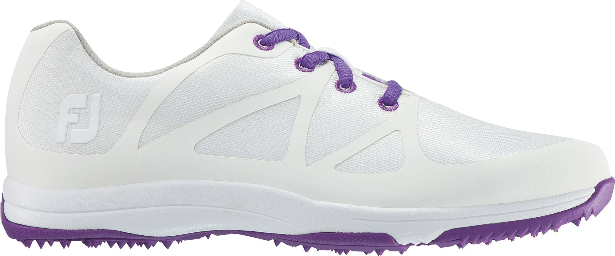 LEISURE Golf Shoes (White/Purple 