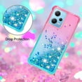 thumbnail image 4 of Funda para Xiaomi Redmi Note 12 4G Transparente con Brillos Carcasa Protectora Antigolpes con Glitter Brillante, 4 of 5